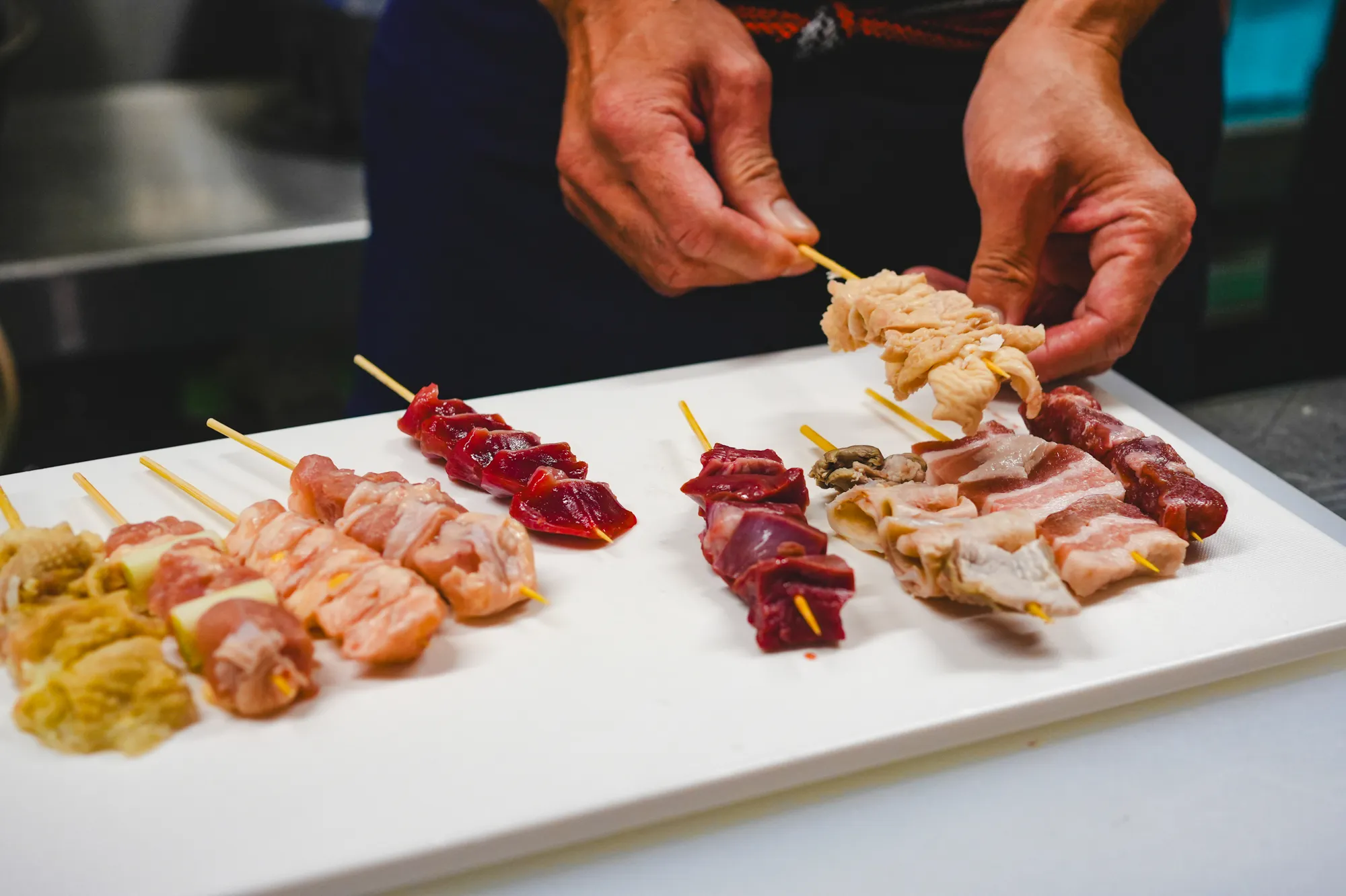 Hands-on training on the preparation and grilling of chicken parts