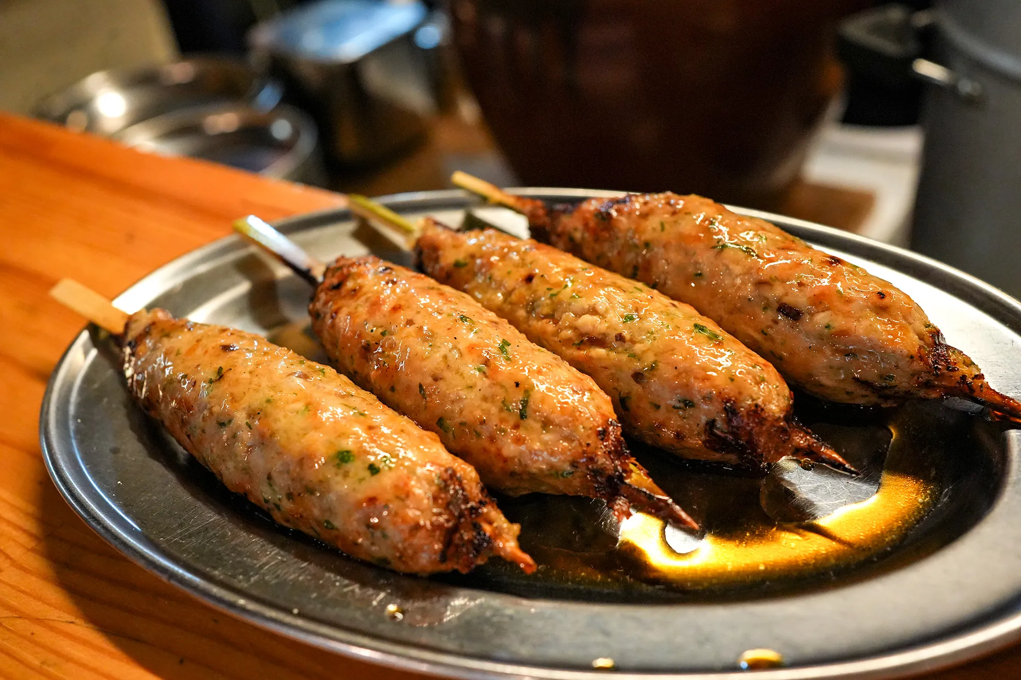 Hands-on training on the preparation and grilling of chicken parts