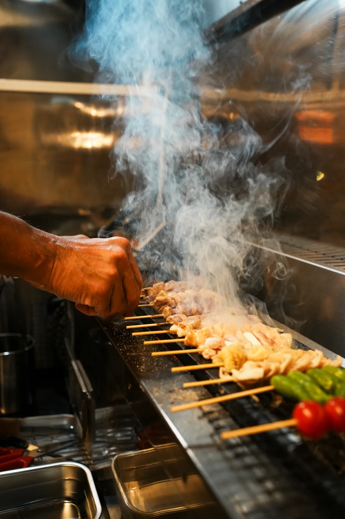 Hands-on training on the preparation and grilling of pork parts