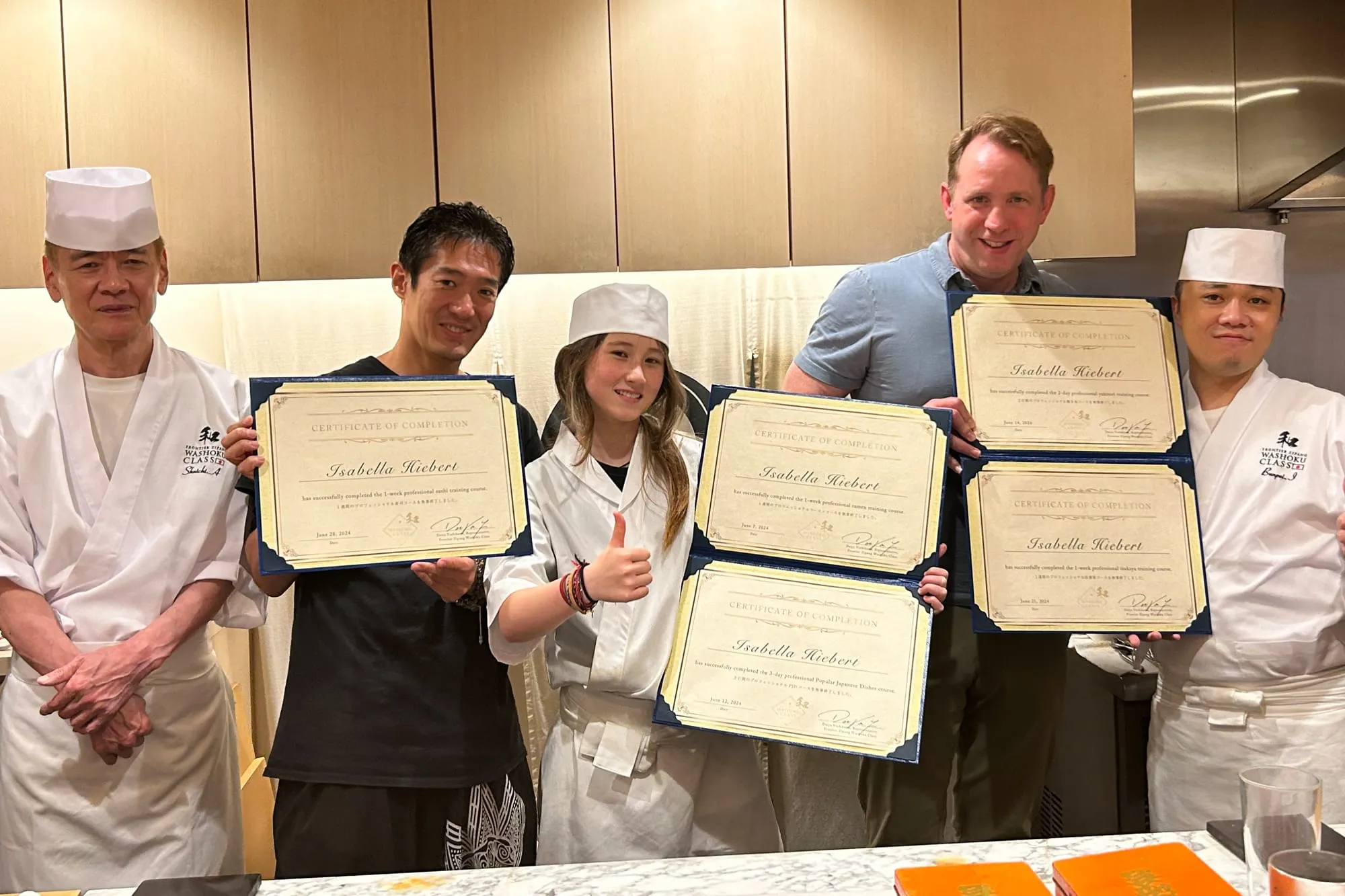 Lesson Report: Four-Week Summer Course (Part4: 1-week Sushi)