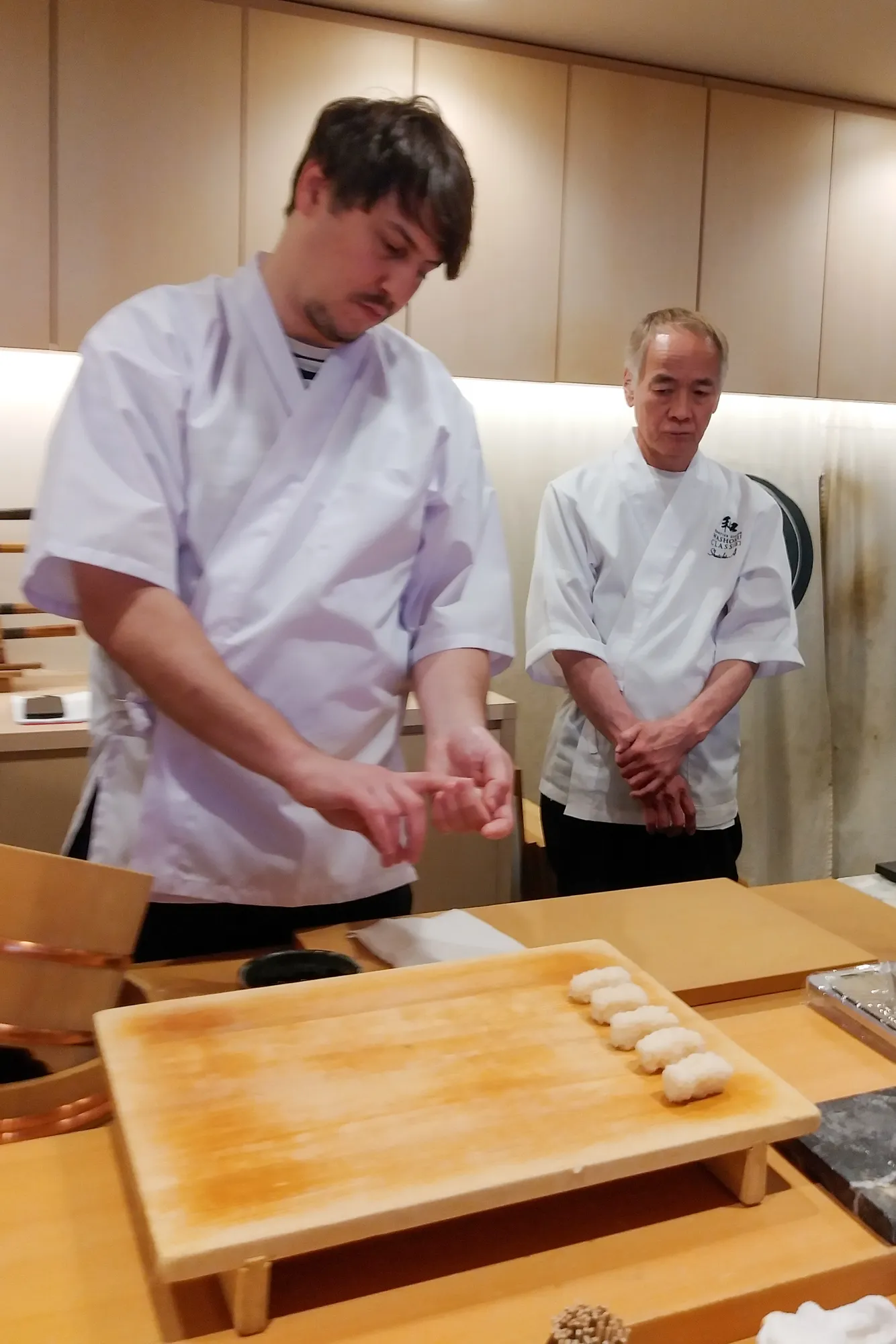 Lesson Report: Four-Week Private Sushi Course (Week 1 to 2)