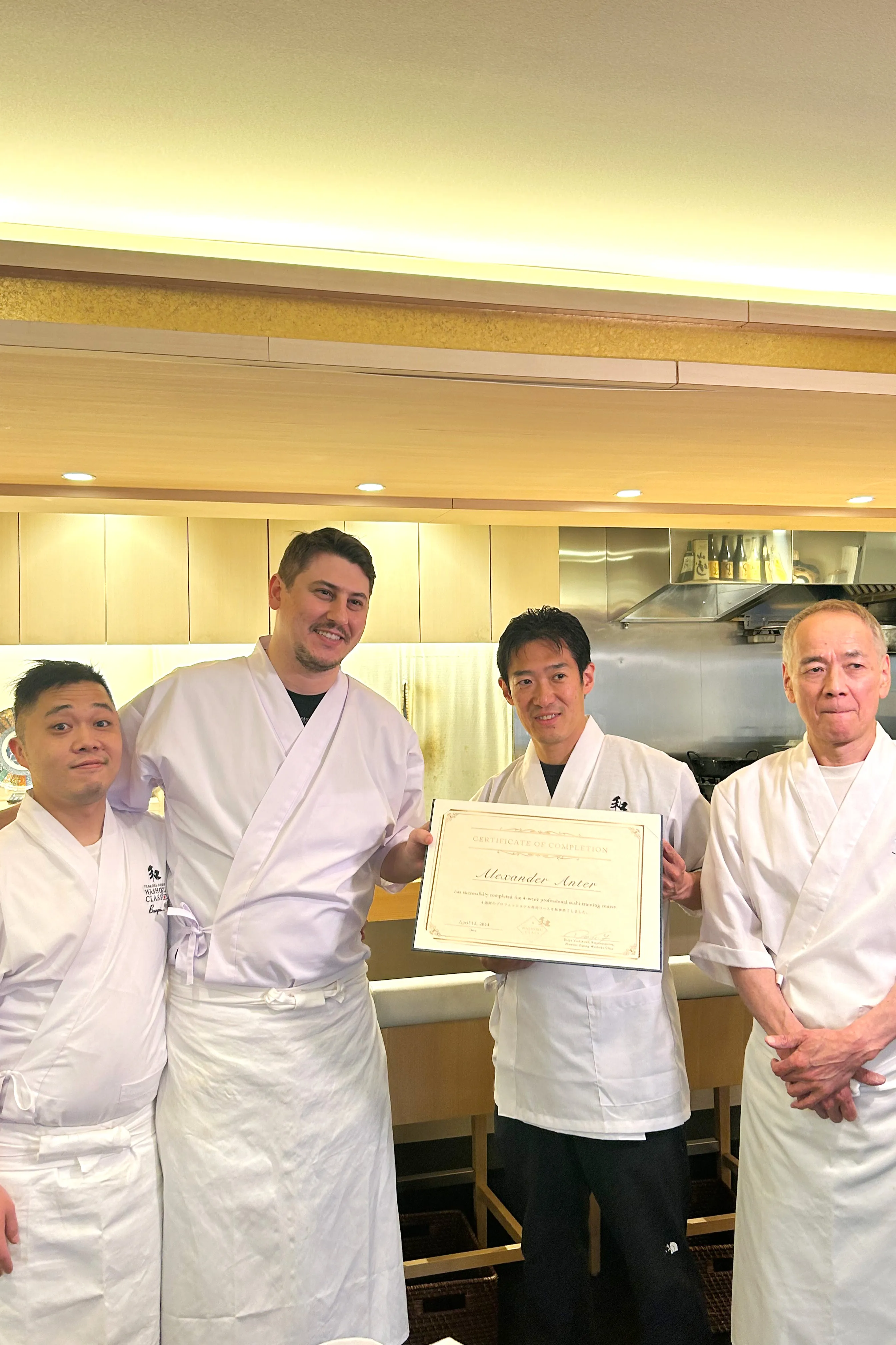 Lesson Report: Four-Week Private Sushi Course (Week 3 to 4)