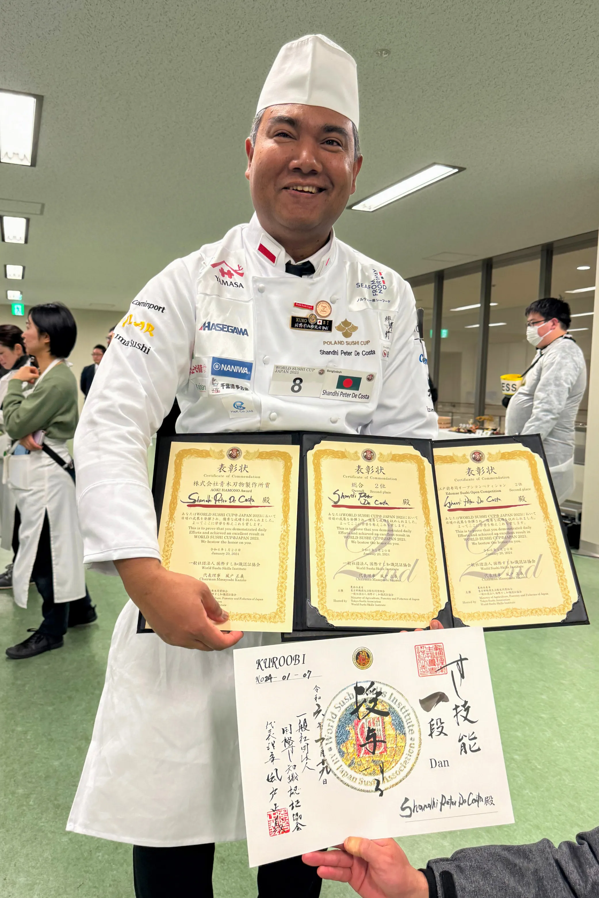 Lesson Report: Special 1-Day Fish Cutting Session and World Sushi Cup Japan 2023 - Congratulations, Peter!