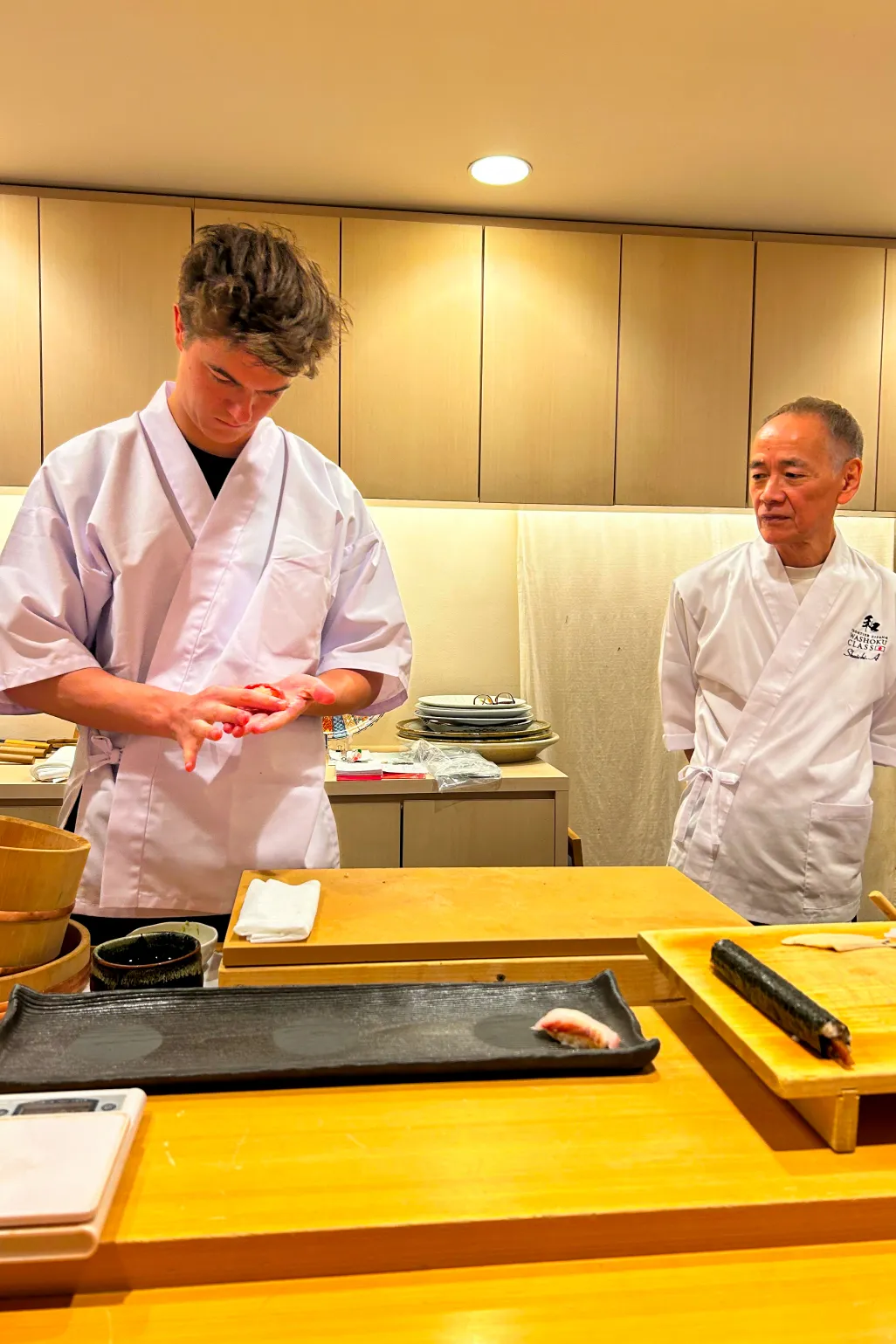 Lesson Report: One-Week Private Sushi Course